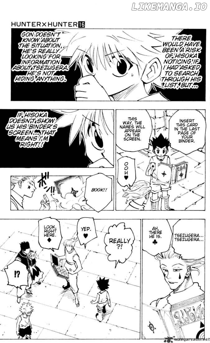 Hunter x Hunter, Chapter 159 image 13